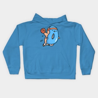 Blue Dunkin Donut Kids Hoodie